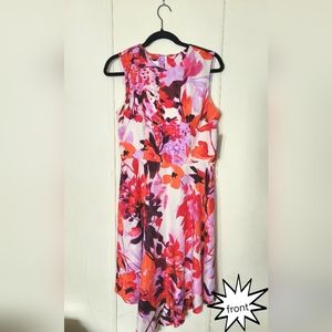 Pink Spring Floral Dress
